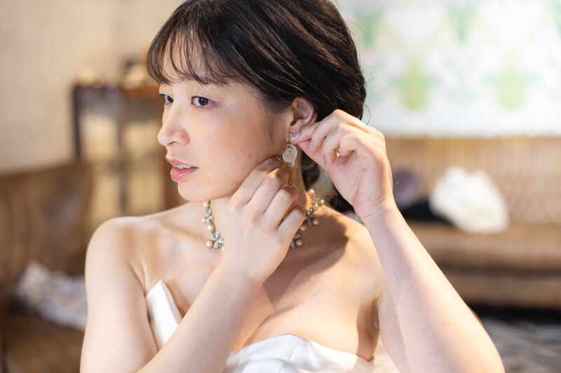 メイクシーンの一部