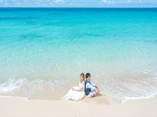 宮古ブルーでウォーターイン！