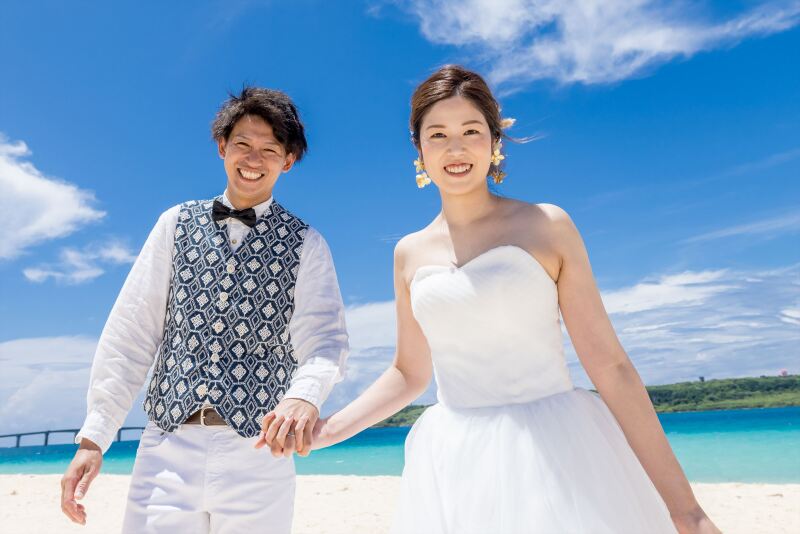 おふたり手をつないで♪