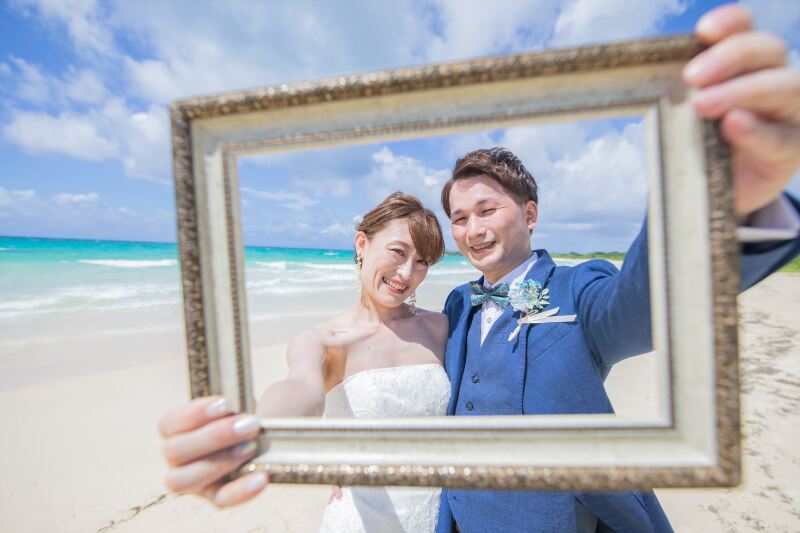 フレームの中の笑顔♪