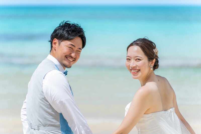 そんなビーチで