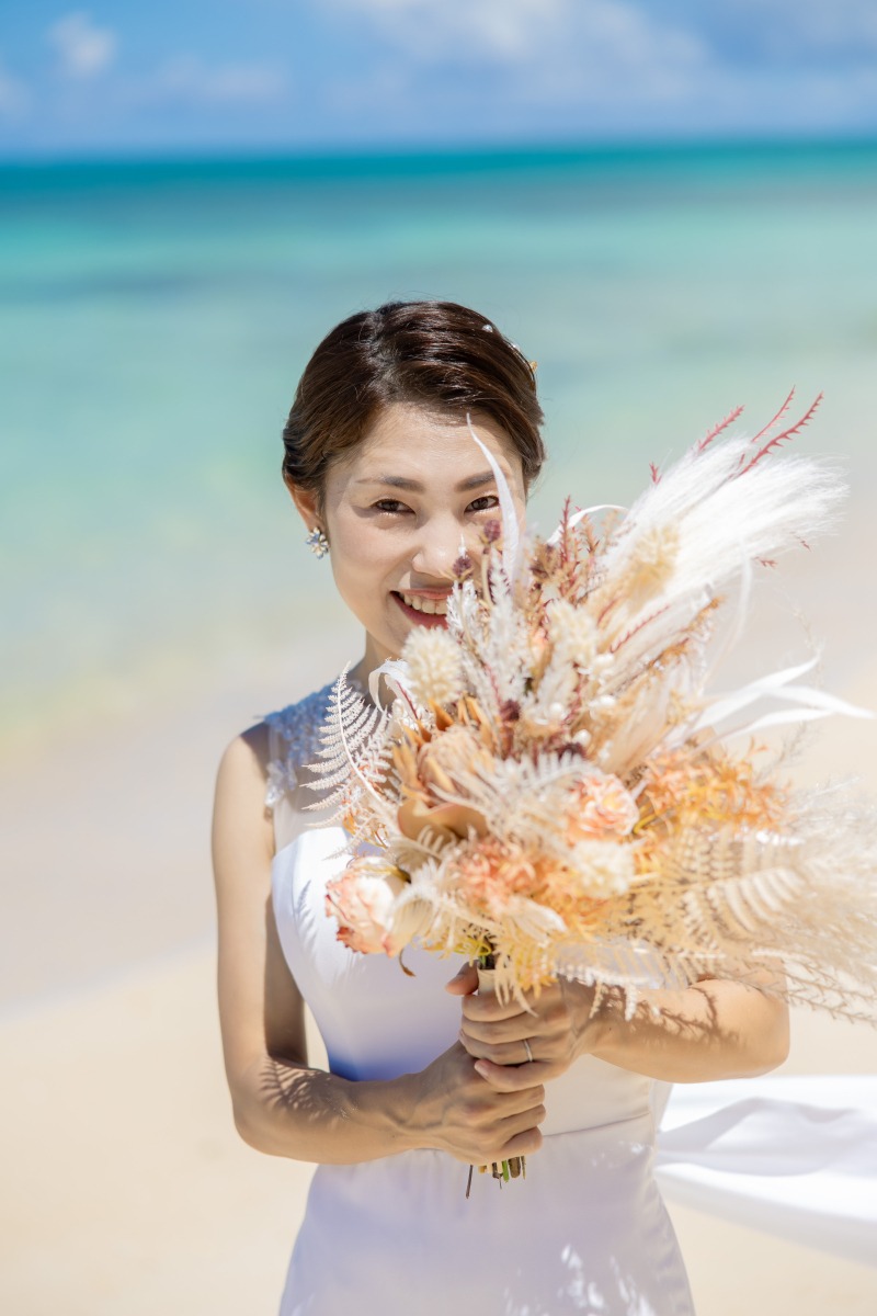 新婦ソロショット