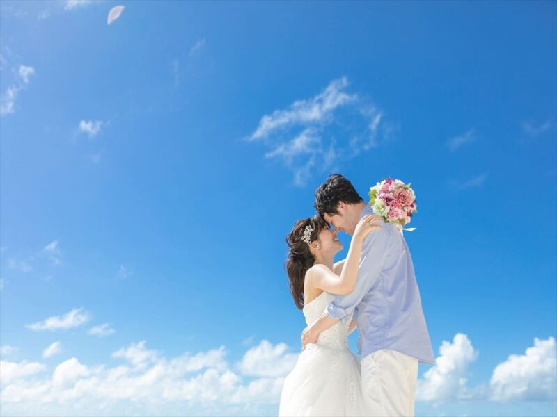 青い空も綺麗です！