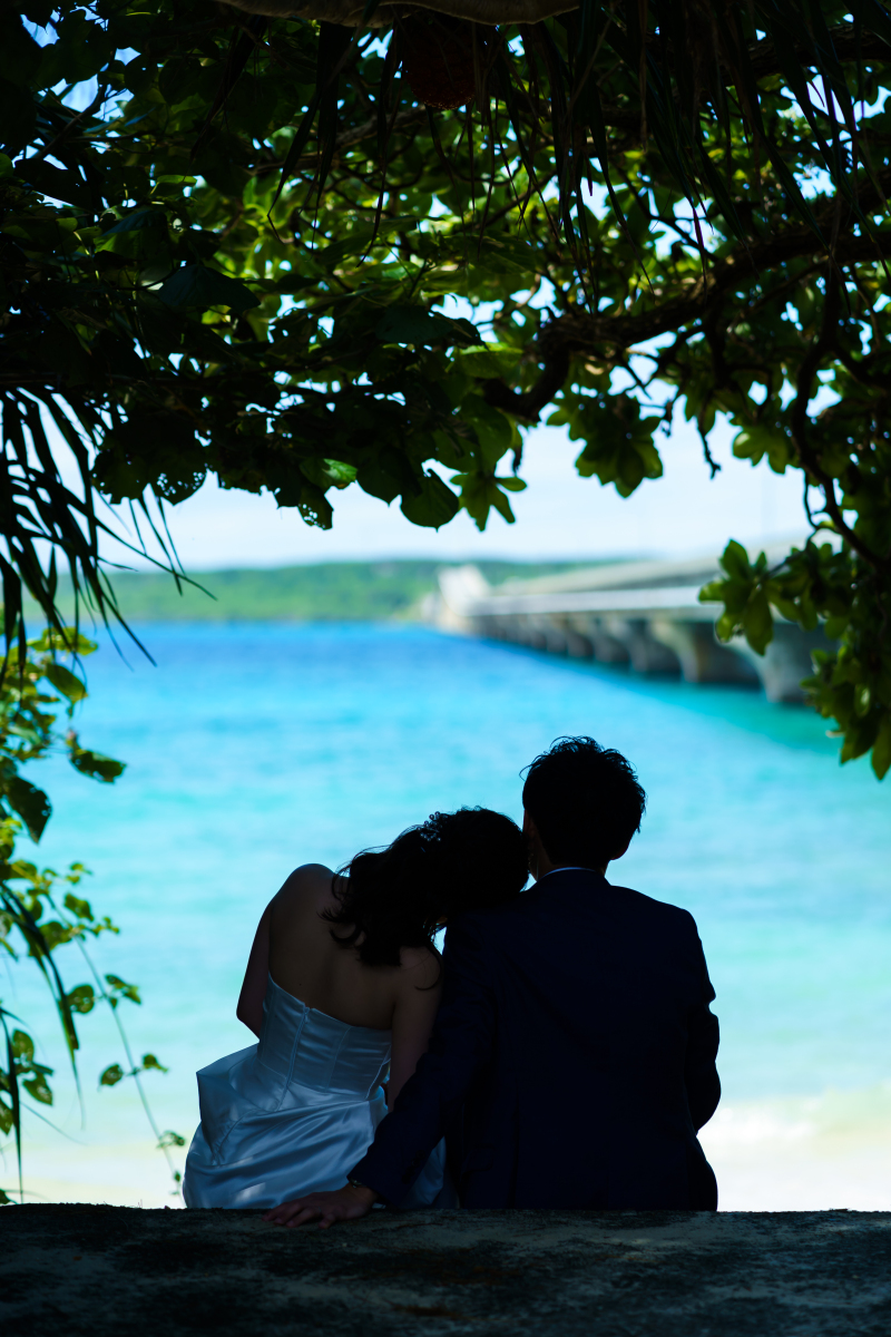 海をみながらの♡