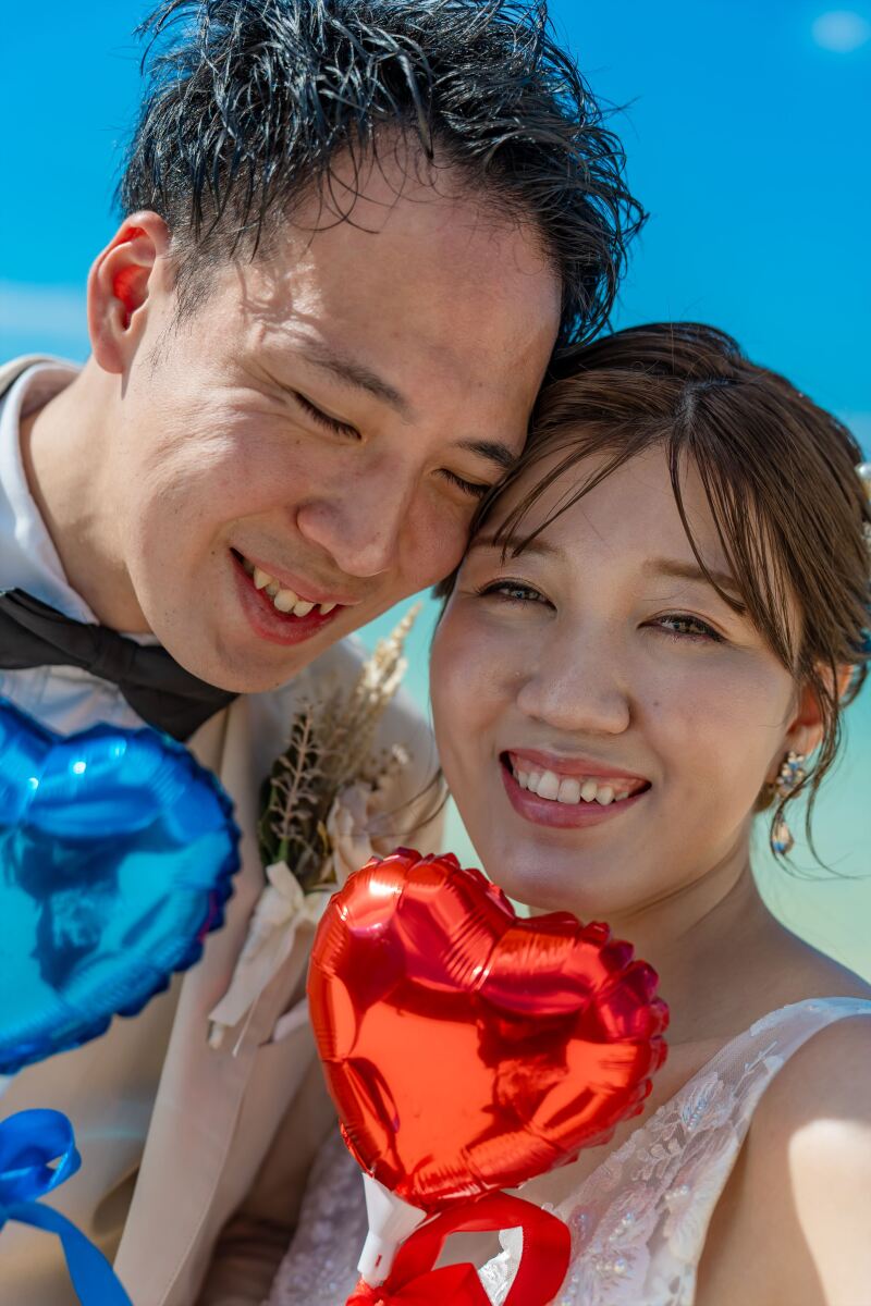 可愛く♡の風船