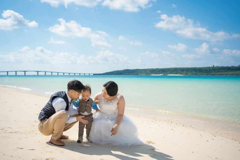 ビーチの来ましたよ