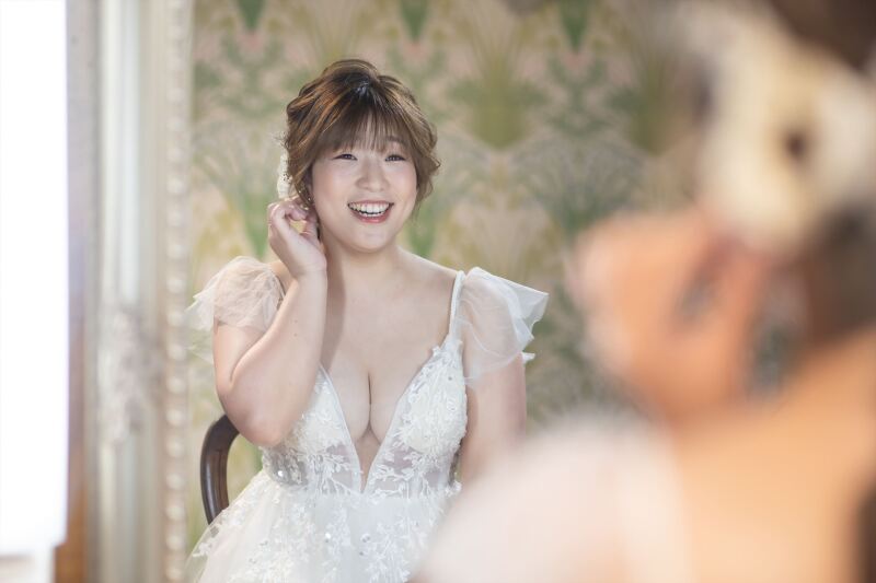 幸せないい笑顔です