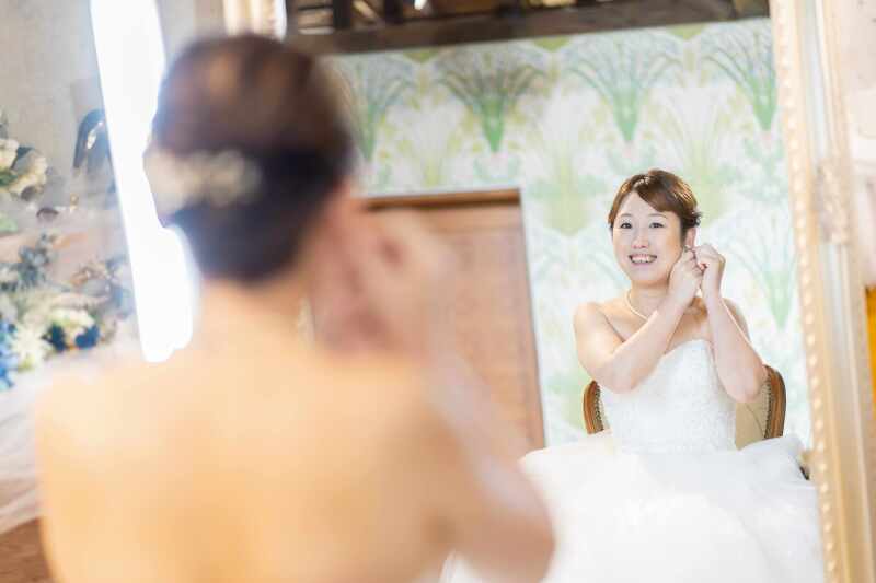 メイクアップ仕上がりましたよー