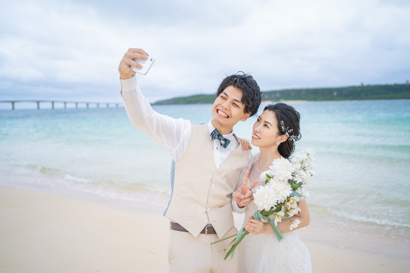 携帯電話で撮影！