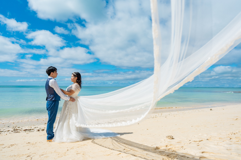 ロングベールショットも!