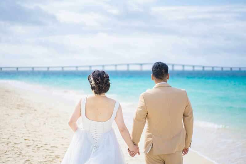 ガーデンとビーチプラン 海が綺麗でした