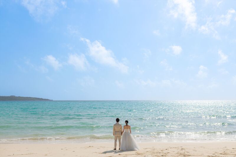 海を眺めながら