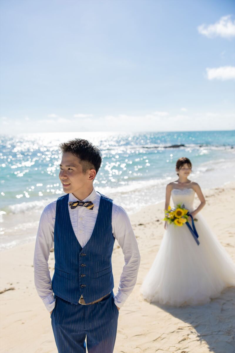 新郎様もキマッテます