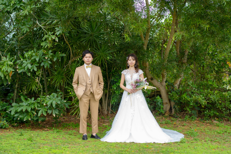 サロンのガーデンで♡