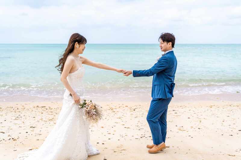 ビーチの撮影していきまーす！