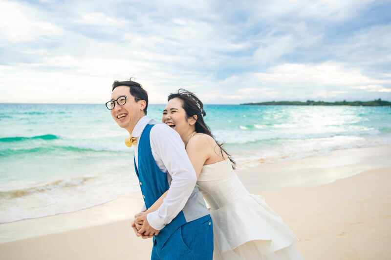 バックハグ〜♡