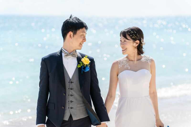 お二人だけのショットも