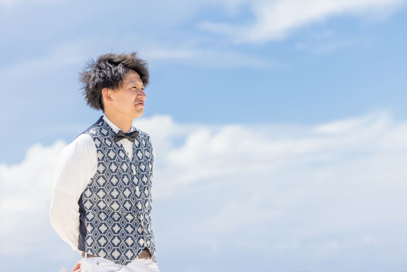 新郎様もソロで