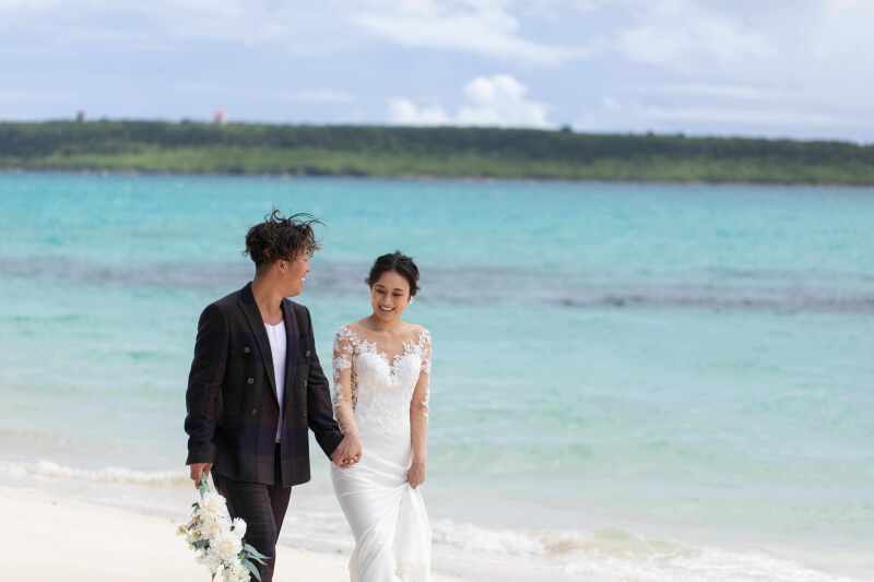 歩く自然なショット