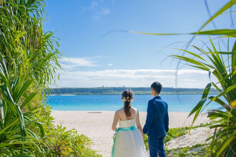 ビーチに到着！