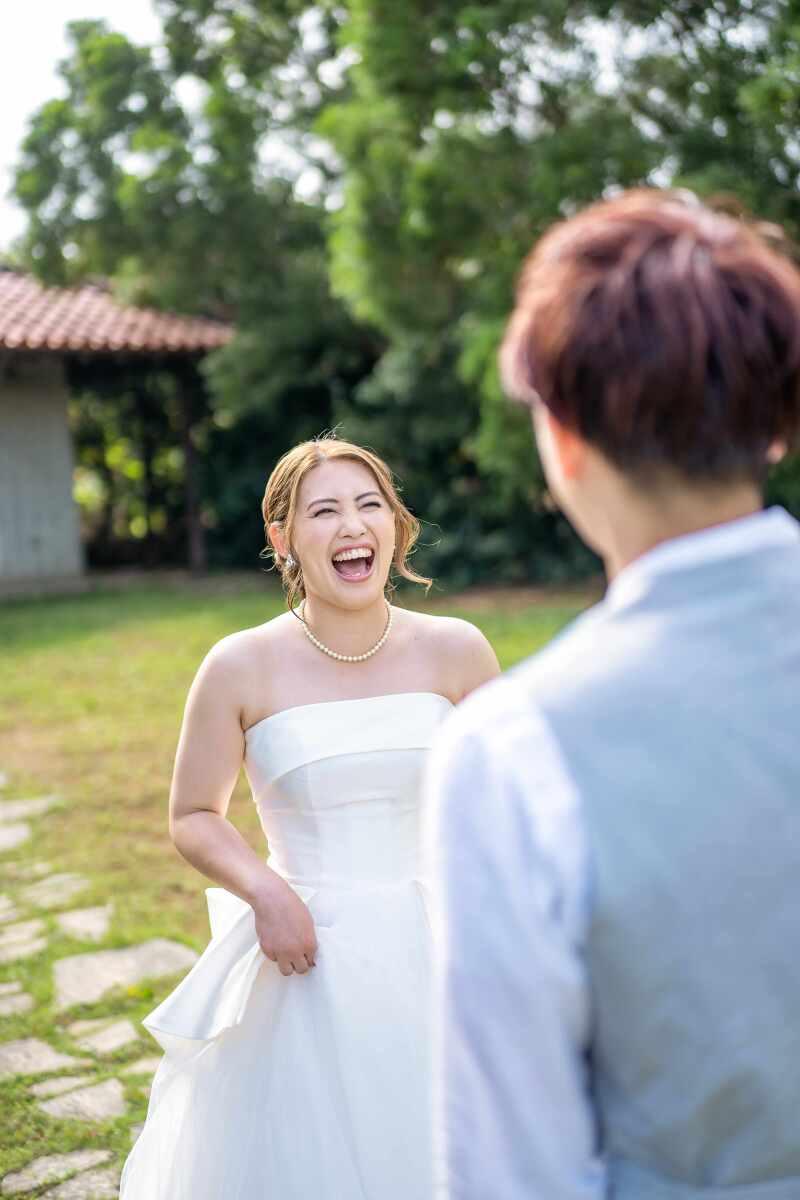 新郎様の反応はいかに?