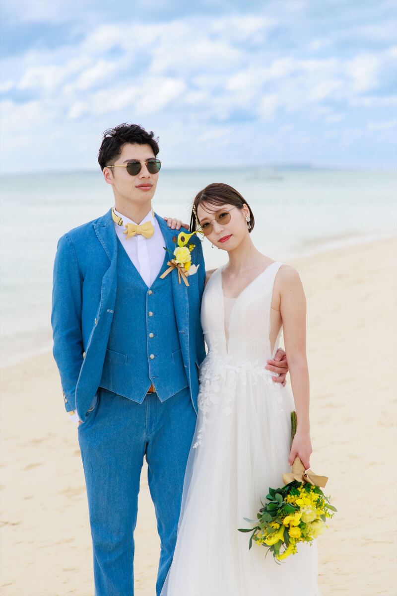 サングラスで印象がガラリと変わります