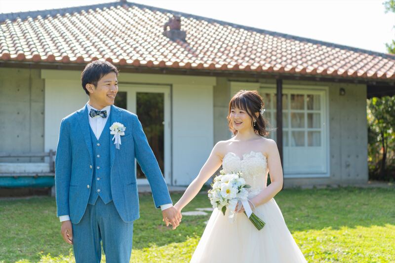 ガーデンで１枚