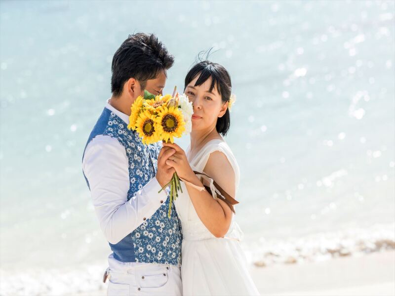 海のきらめきも美しいですね