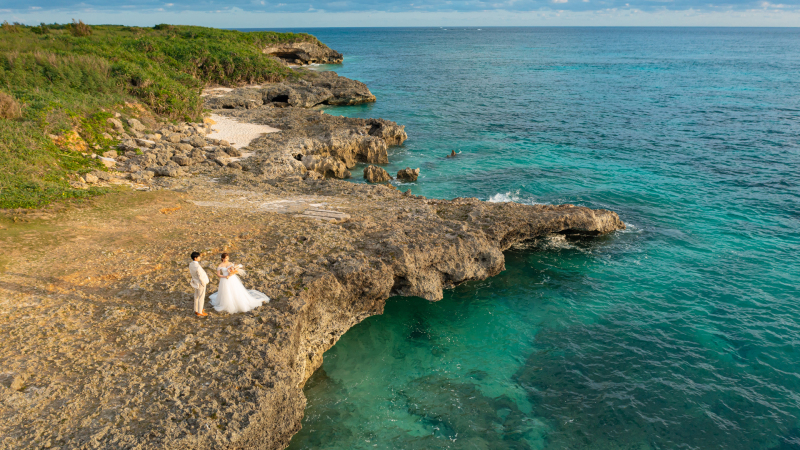 ドローンカットも