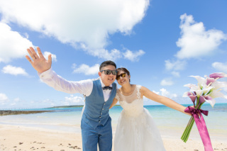 【シエロ宮古のスタッフが紹介します！】ガーデン＆ビーチ撮影