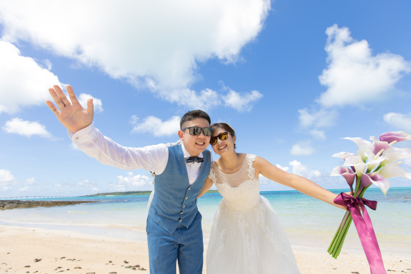 【シエロ宮古のスタッフが紹介します！】ガーデン＆ビーチ撮影