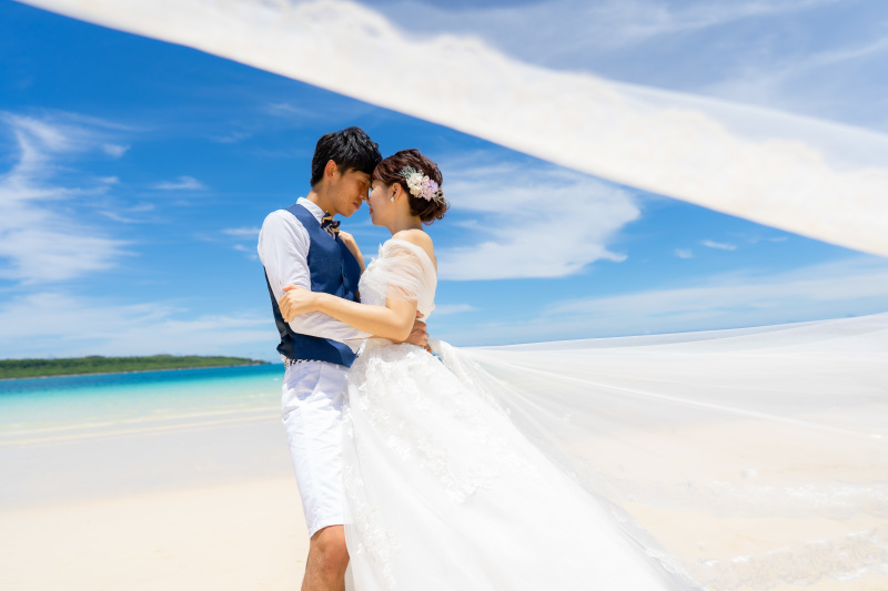 快晴の前浜ビーチ！