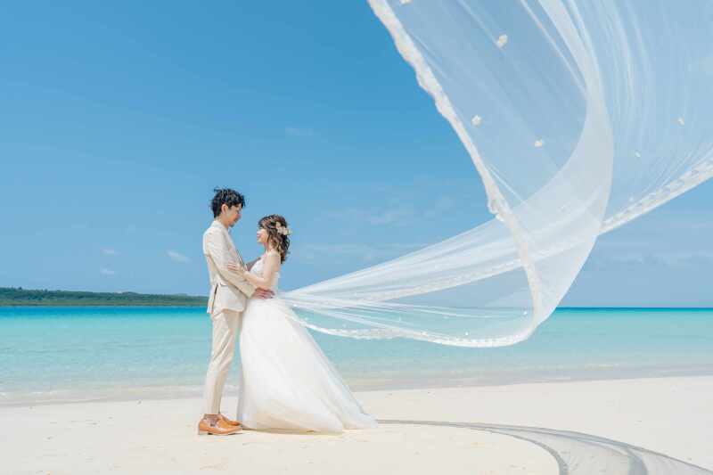 ロングベールも映える