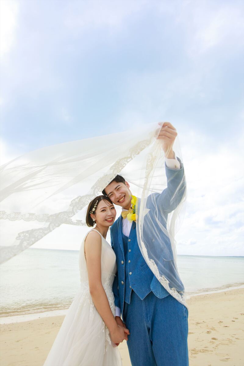 ロングベールの中で