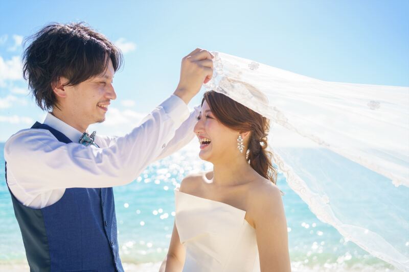 輝く海で❤ウェディングフォト