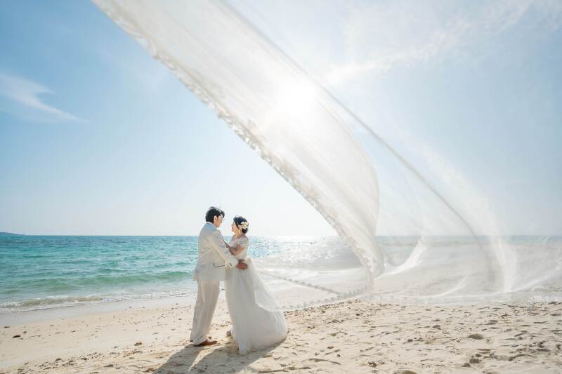 推せるロングベールショット♪