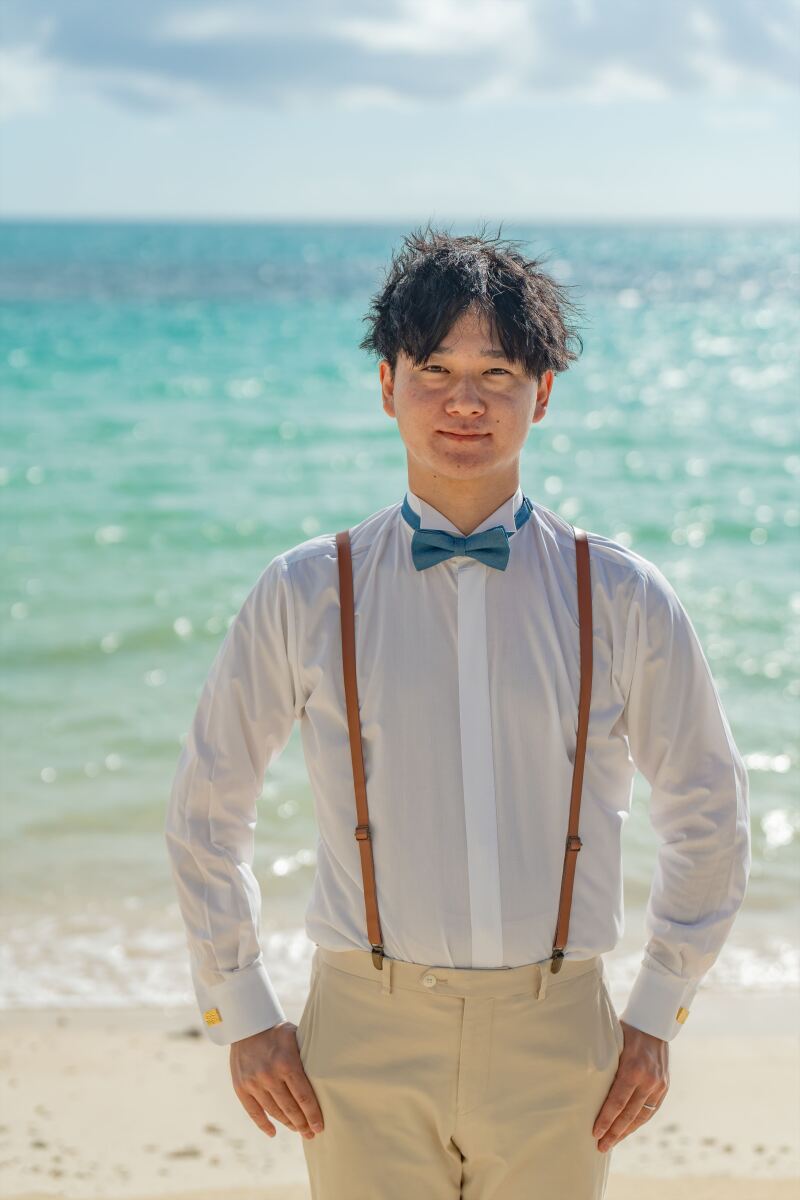 新郎様のソロショット