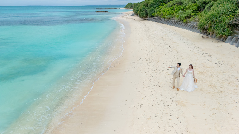 ビーチはもちろん！バリエーション豊かなロケーションで！