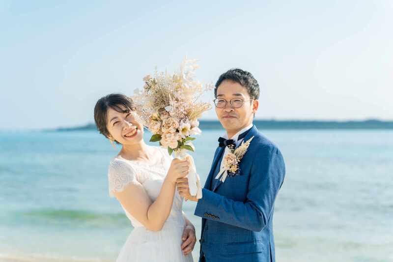 ブーケを使って