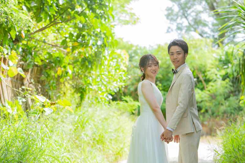 緑にかこまれて