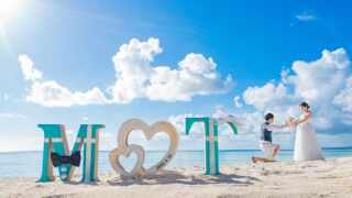 青空ビーチとサンセットもすばらしいロケーションでした！