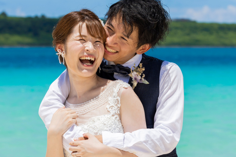 【シエロ宮古のスタッフが紹介します!】梅雨明けの宮古ブルー♡ガーデン&ビーチ撮影