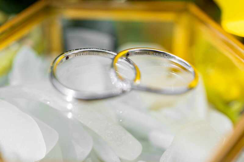 お二人のリング