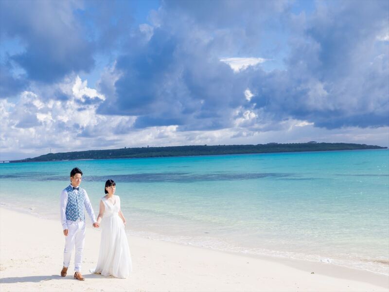 歩くシーンを地上カメラで