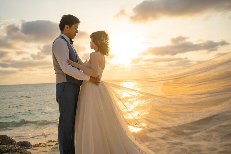 ベールフォトで締め！