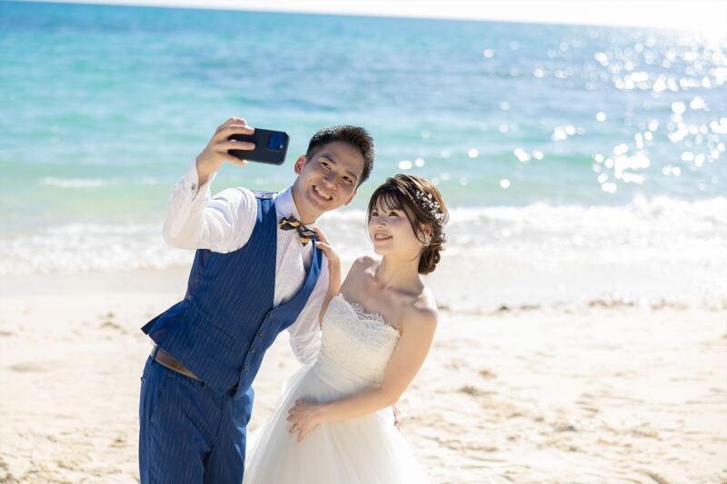 スマホでパチリ