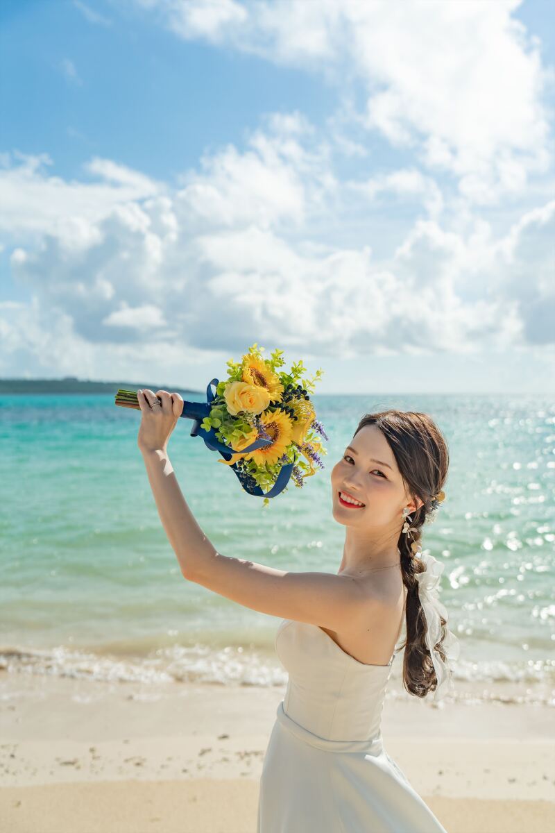 新婦様のソロショット