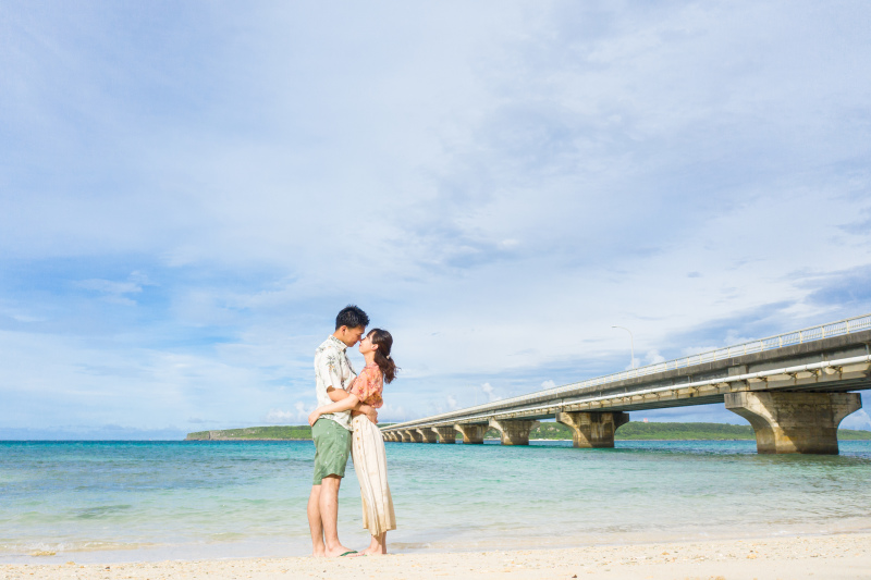 ビーチ撮影！ドレス＆かりゆし撮影！