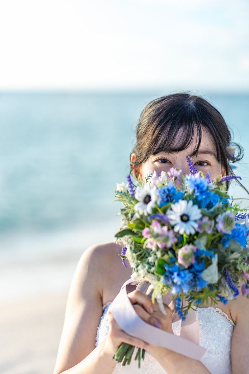 はにかみな笑顔！