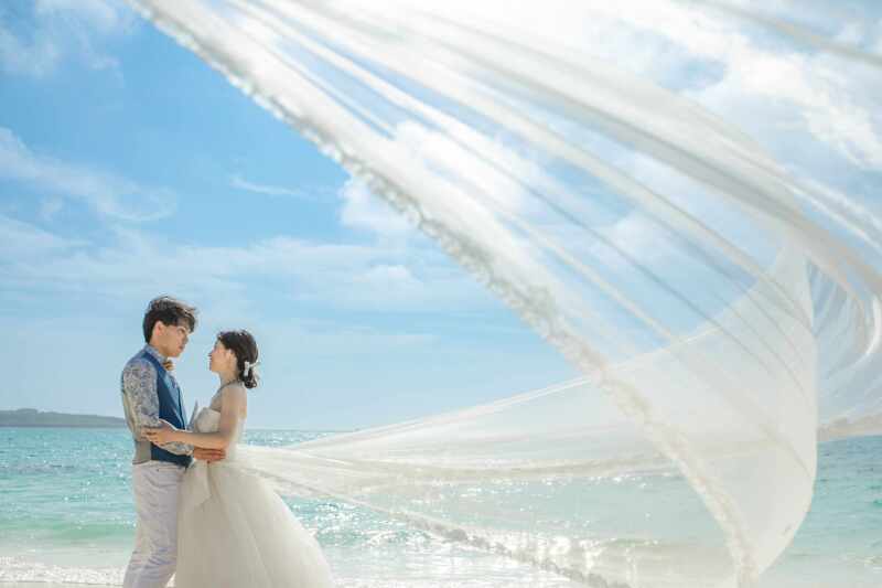 もちろんロングベールショットも